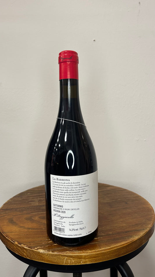 La Barbona Gutturnio riserva Il Poggiarello