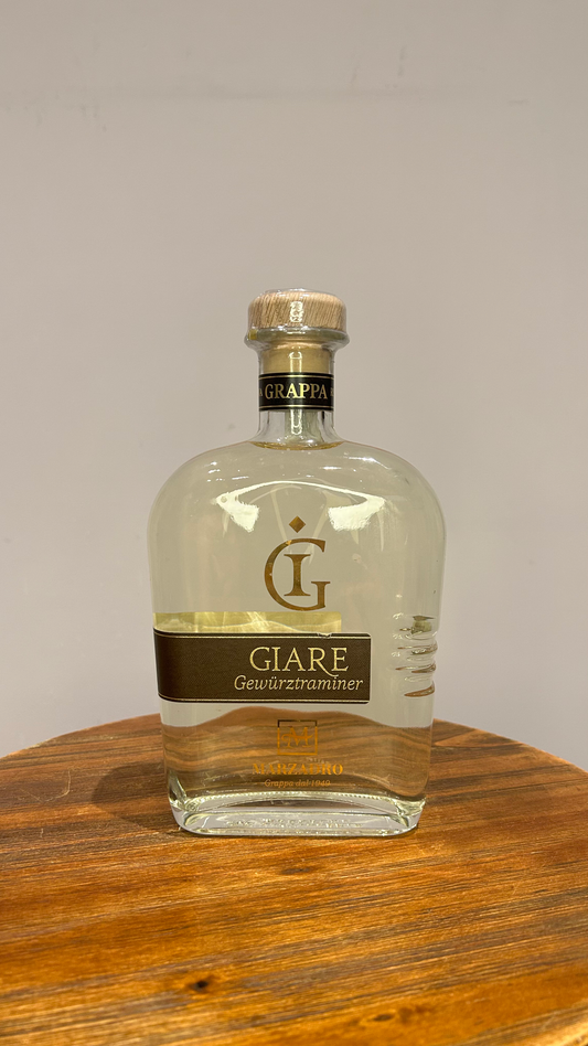 Grappa Riserva Giare allo Gewürztraminer