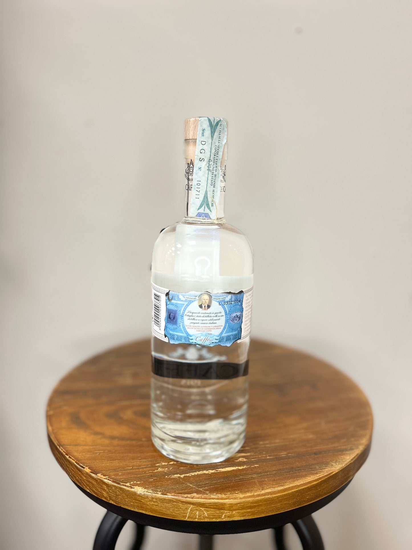 Grappa morbida bianca Caffo