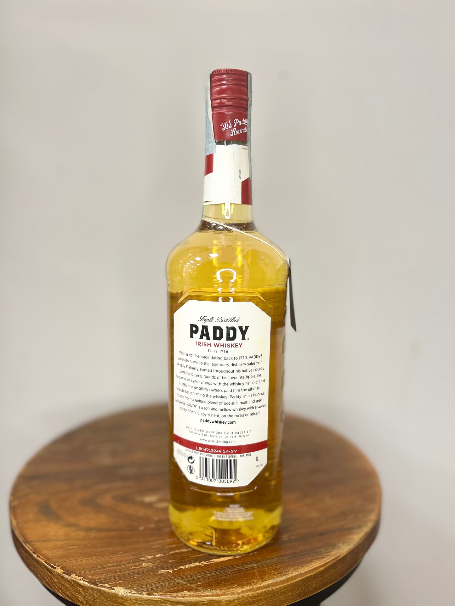 Irish whiskey Paddy