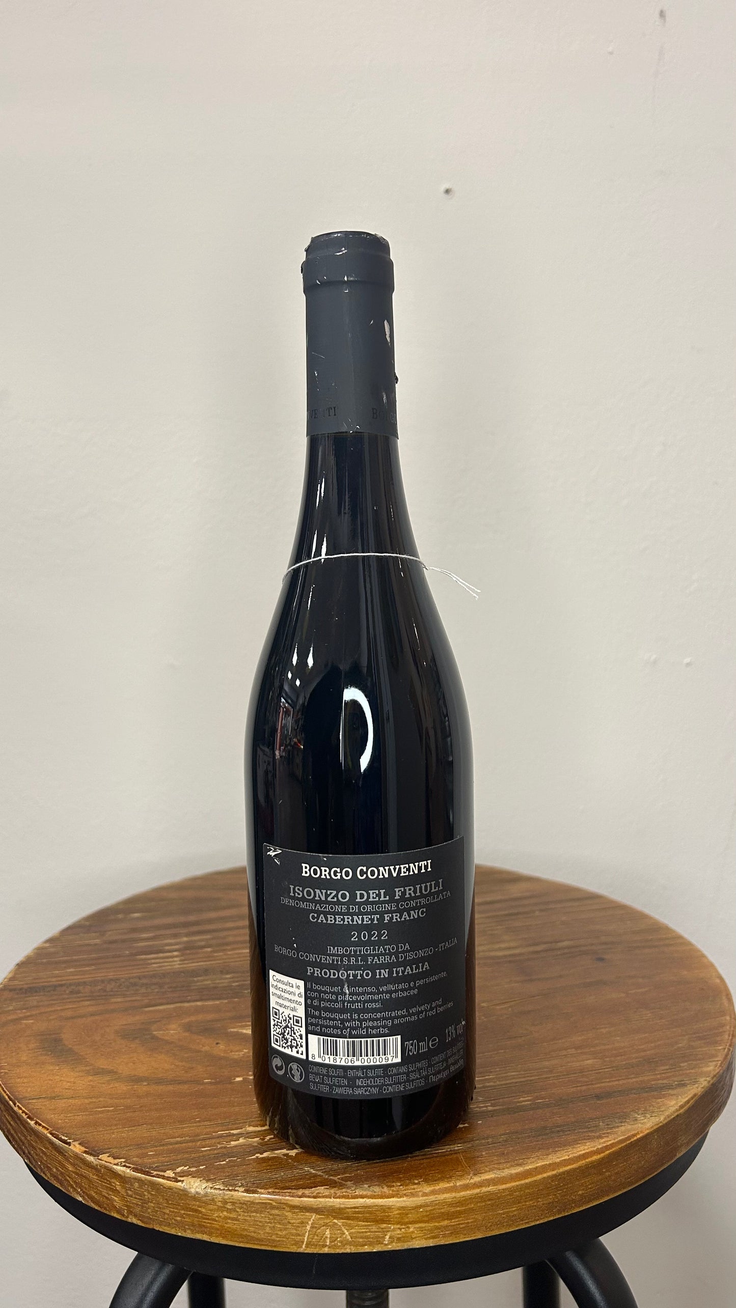 Cabernet Franc cantina Borgo Conventi